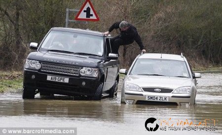 Зимата в Англия е в разгара си