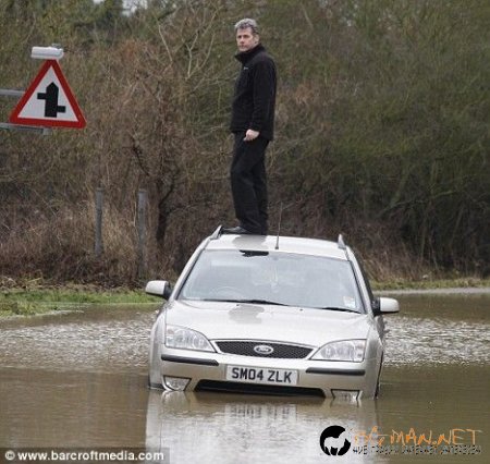 Зимата в Англия е в разгара си