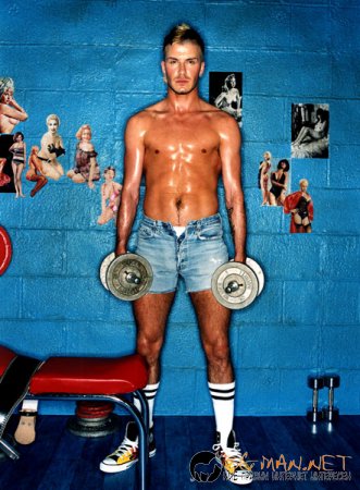 Фотосесия на Дейвид Бекъм