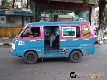 Маршрутките в Индонезия