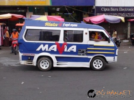 Маршрутките в Индонезия