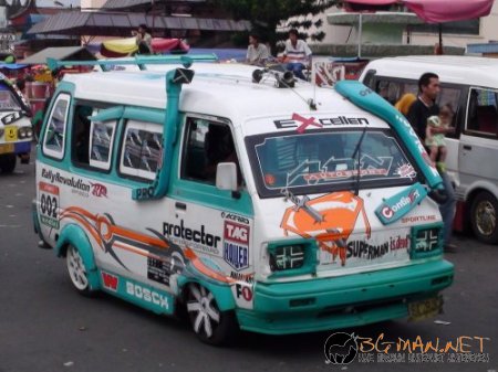 Маршрутките в Индонезия