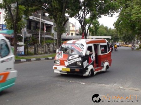 Маршрутките в Индонезия