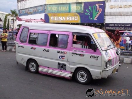 Маршрутките в Индонезия