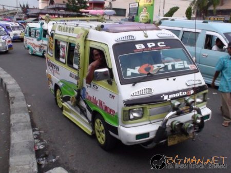 Маршрутките в Индонезия