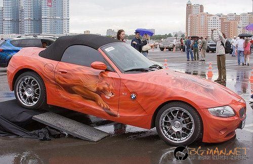 Возила с аерография