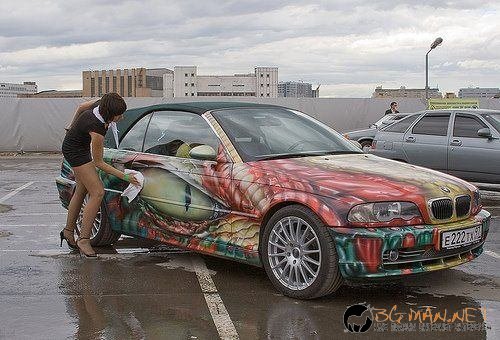 Возила с аерография