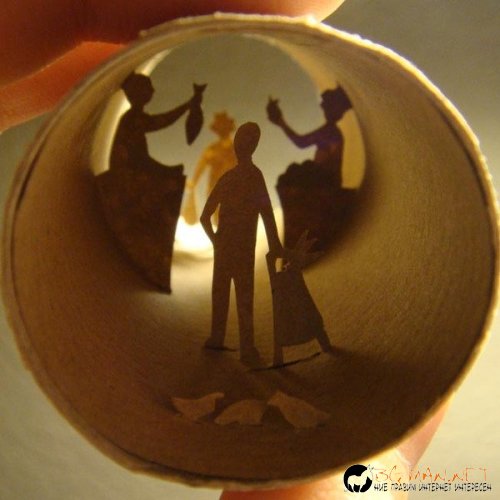 Интересни работи се получават от тоалетната хартия