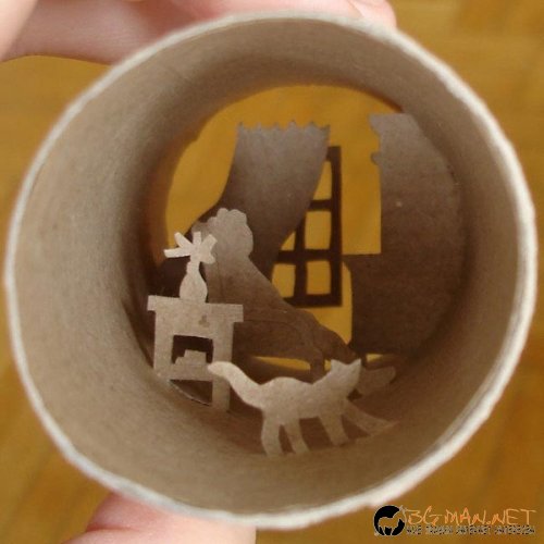 Интересни работи се получават от тоалетната хартия