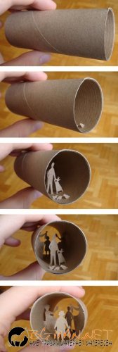 Интересни работи се получават от тоалетната хартия