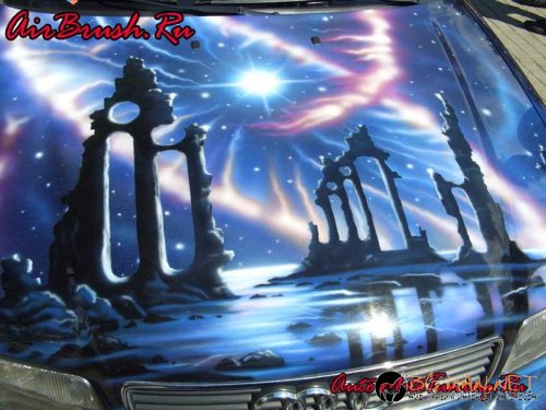 Возила с аерография