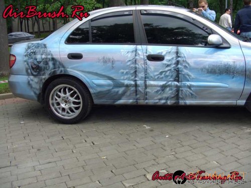 Возила с аерография