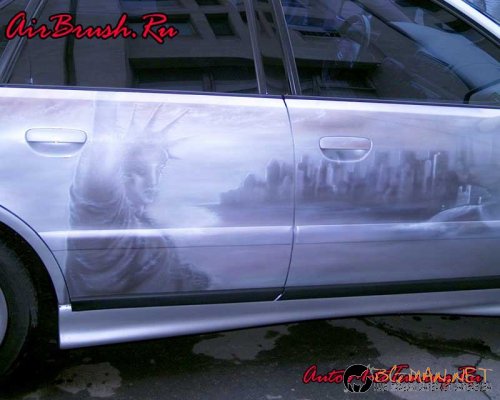 Возила с аерография