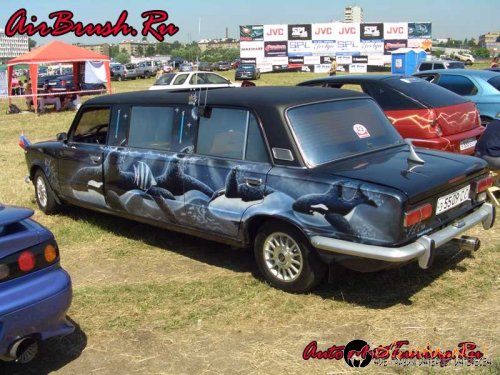 Возила с аерография