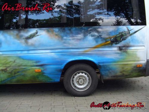 Возила с аерография