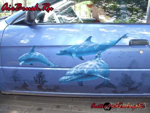 Возила с аерография