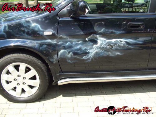 Возила с аерография