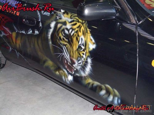 Возила с аерография