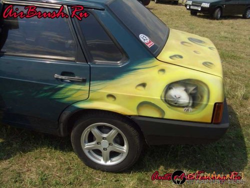 Возила с аерография