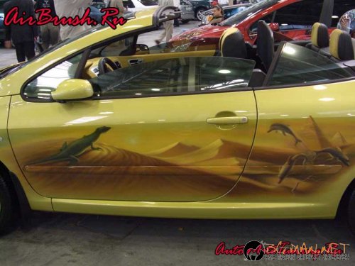 Возила с аерография