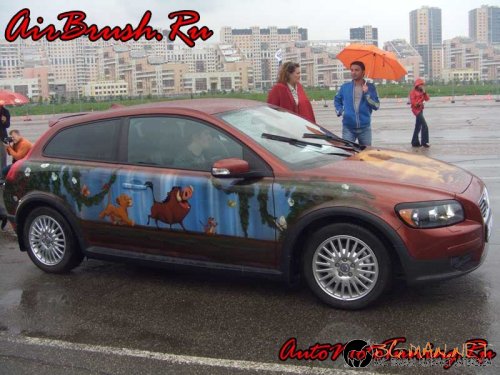 Возила с аерография