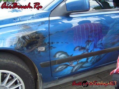 Возила с аерография