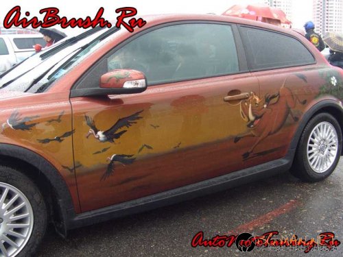 Возила с аерография