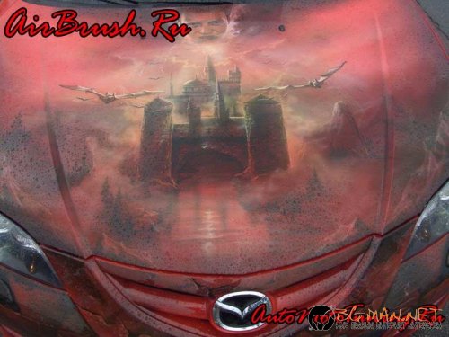 Возила с аерография