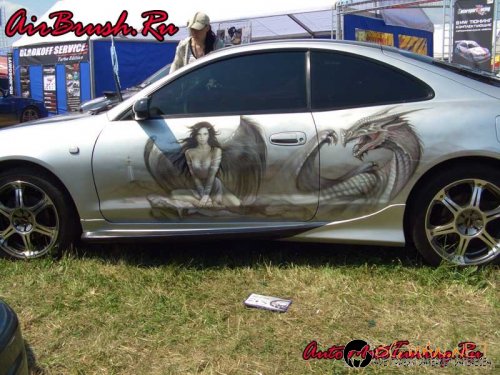 Возила с аерография