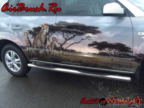 Возила с аерография