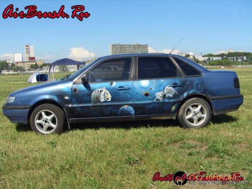 Возила с аерография