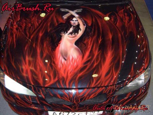 Возила с аерография