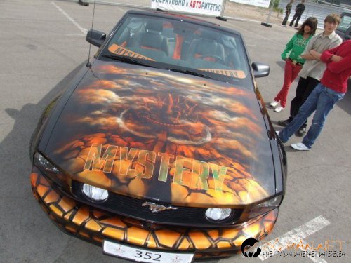 Возила с аерография