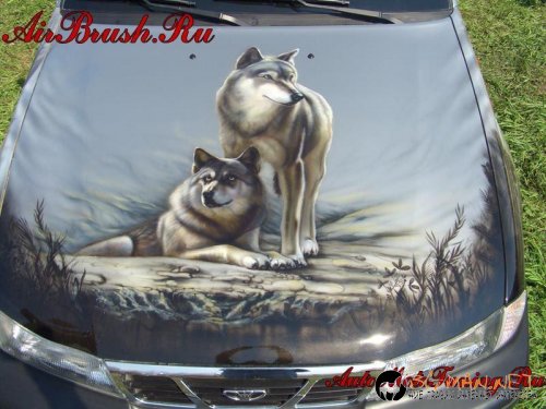 Возила с аерография