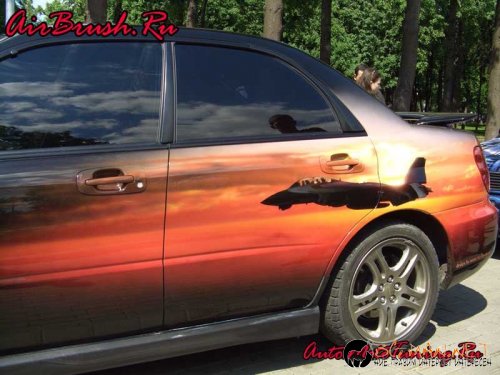 Возила с аерография