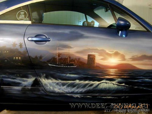 Возила с аерография