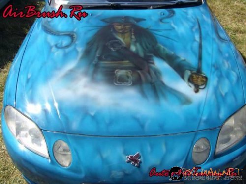 Возила с аерография