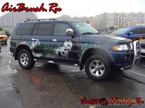 Возила с аерография