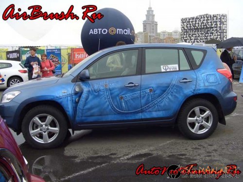 Возила с аерография