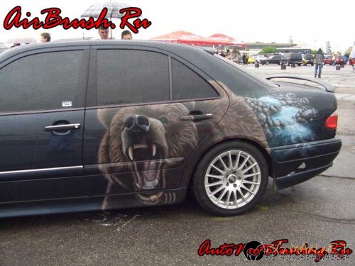 Возила с аерография