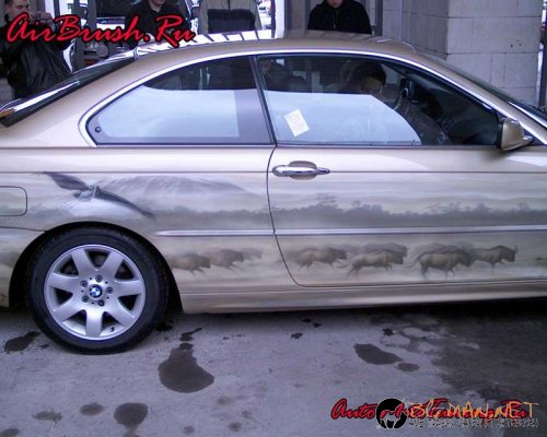 Возила с аерография