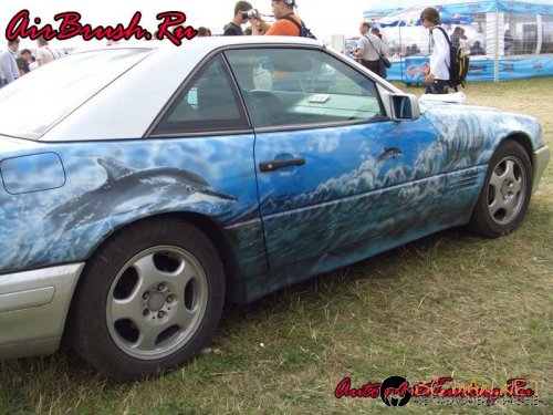 Возила с аерография