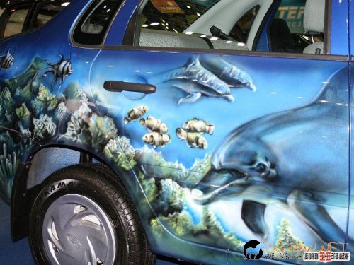 Возила с аерография