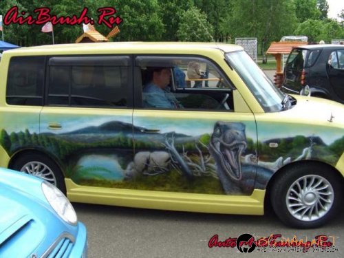 Возила с аерография