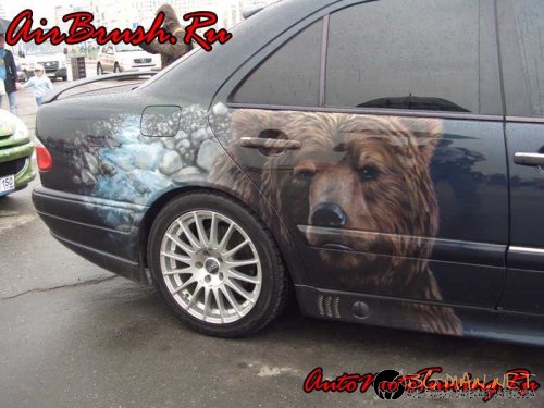 Возила с аерография