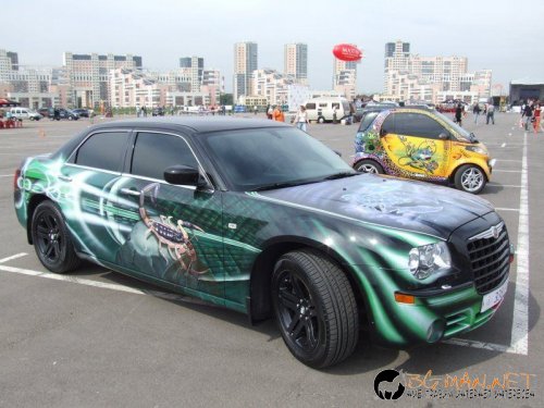 Возила с аерография