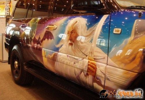 Возила с аерография