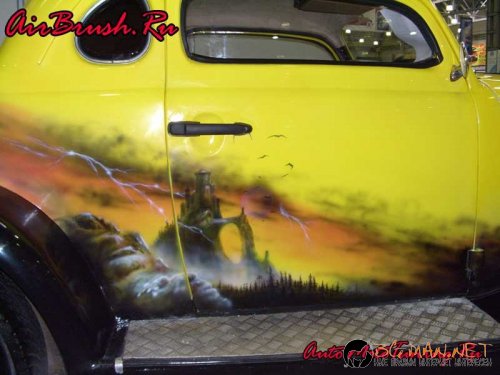 Возила с аерография