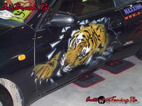 Возила с аерография