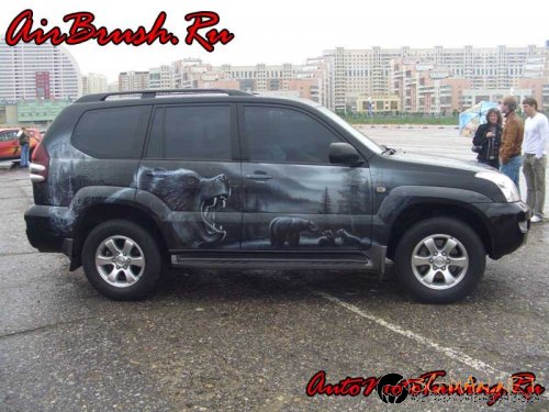 Возила с аерография